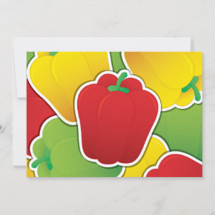 Carte Piments feux de circulation funky