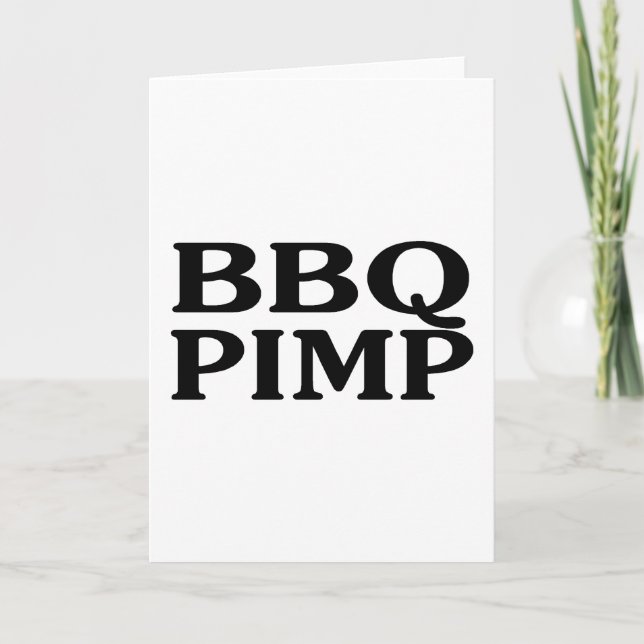 Carte Pimp barbecue (Devant)