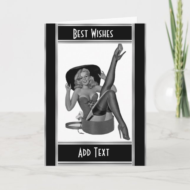 Carte Pin up Girls Vintage (26) (Devant)