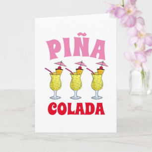 Carte Pina Piña Colada Puerto Rican Pineapple Cocktail