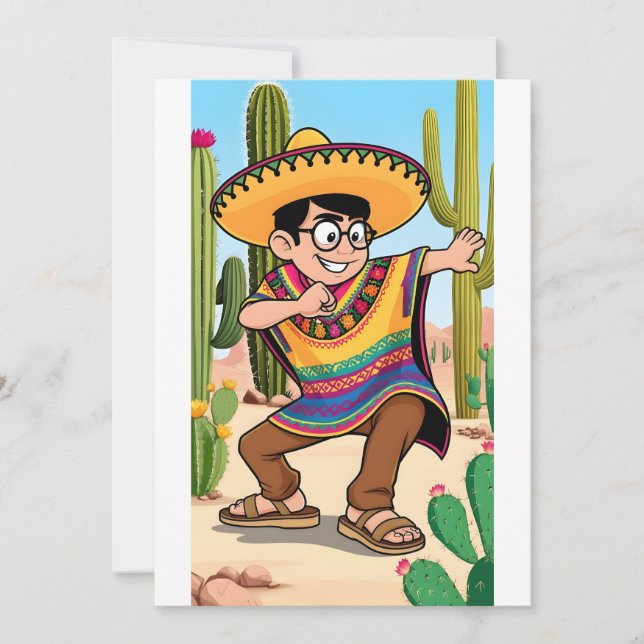Carte Pinata Fun Fiesta (Devant)