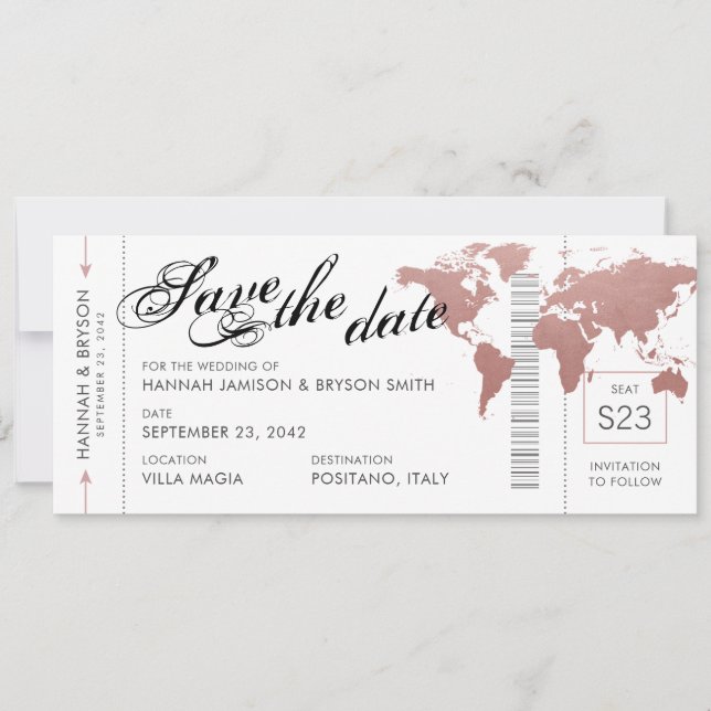 Carte Pink World Carte Embarquement Pass Enregistr (Devant)