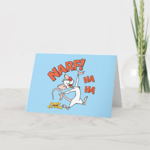 Carte Pinky et le cerveau   Pinky "Narf !"