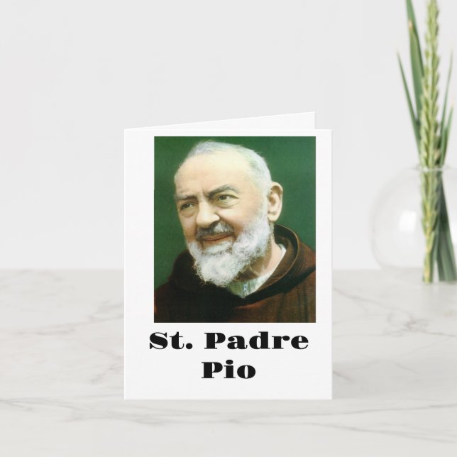Carte PIO St. PADRE (Devant)