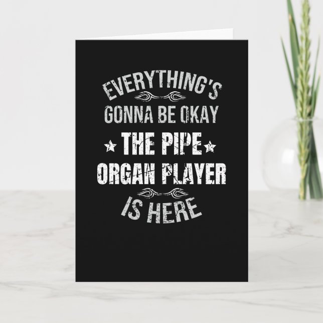 Carte Pipe Organe | Pipe Organ Player Toxits (Devant)