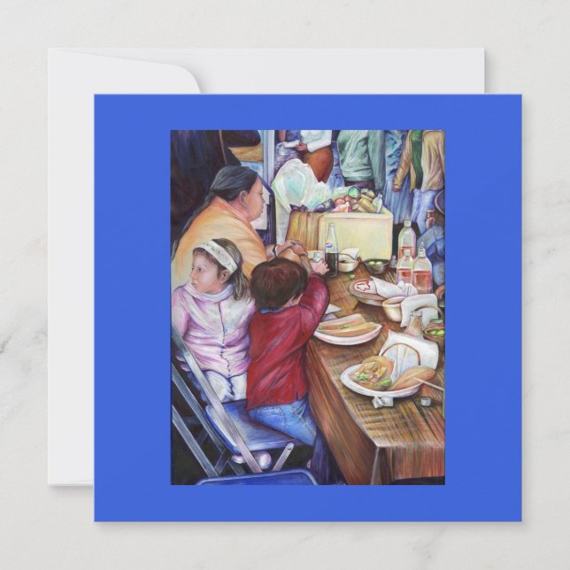 Carte Pique-nique agréable, Mexique (Devant)