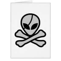 Carte pirate Alien