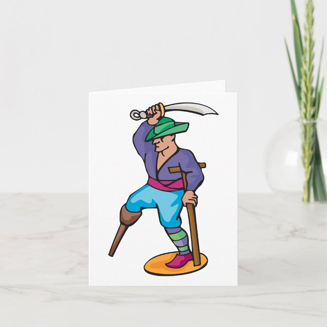 Carte Pirate avec poitrine et épée (Créateur téléchargé)
