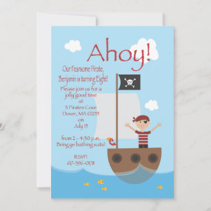 Carte Pirate Boy