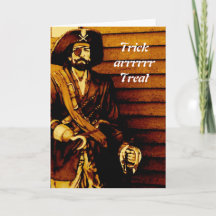 Carte Pirate Halloween