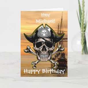 Carte Pirate Skull