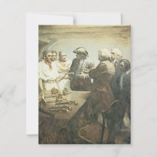 Carte Pirates Vintage, Préparation de la Mutinerie par N