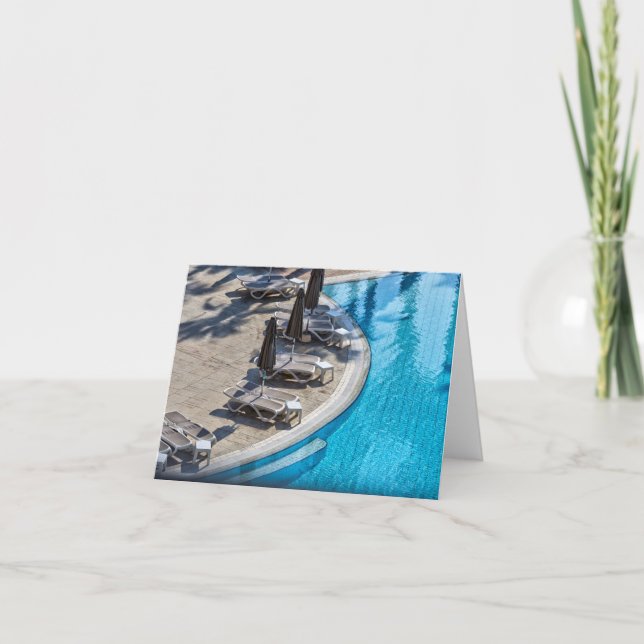 Carte Piscine De Vacances (Devant)