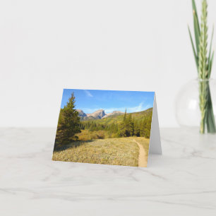 Carte Piste du lac Nymph au début de l'automne