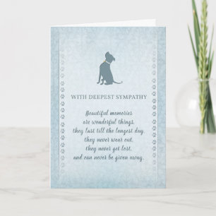 Carte Pitbull Chien Sympathie Beaux souvenirs