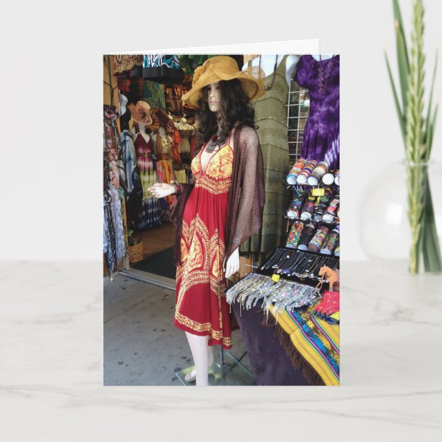 CARTE PITTSBURGH MANNEQUIN POUR AMI D'ANNIVERSAIRE PARTA (Devant)