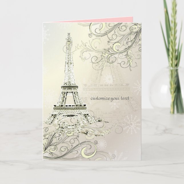 Carte PixDezines la tour eiffel/paris (Devant)