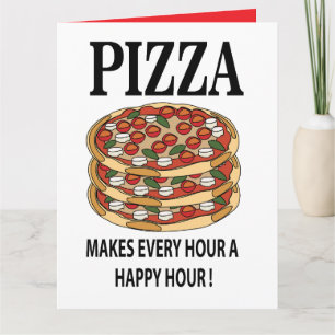 Carte Pizza Fait Chaque Heure Une Bonne Pizza De L'Heure