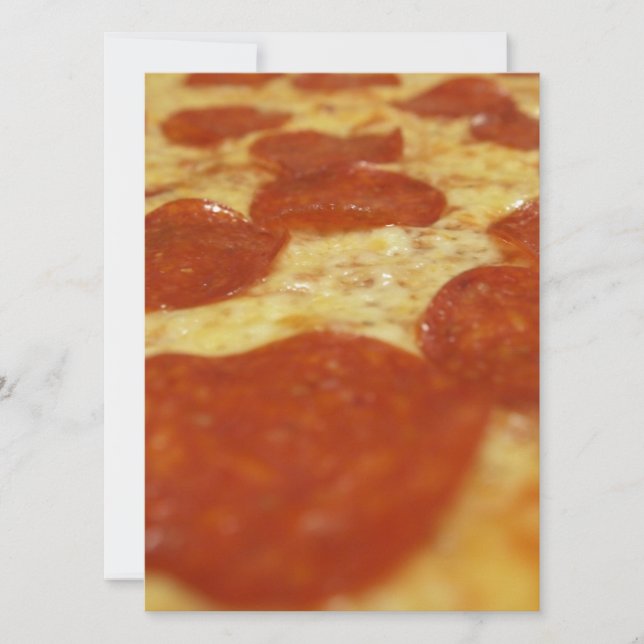 Carte pizza pepperoni (Devant)