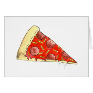 Carte Pizza Pepperoni New York City