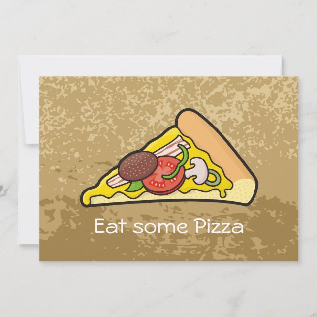 Carte Pizza slice (Devant)