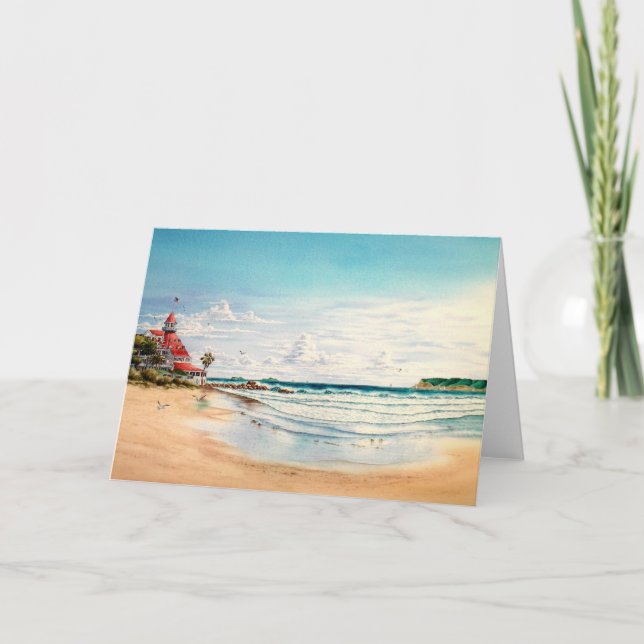 CARTE PLAGE DE CORONADO (Devant)