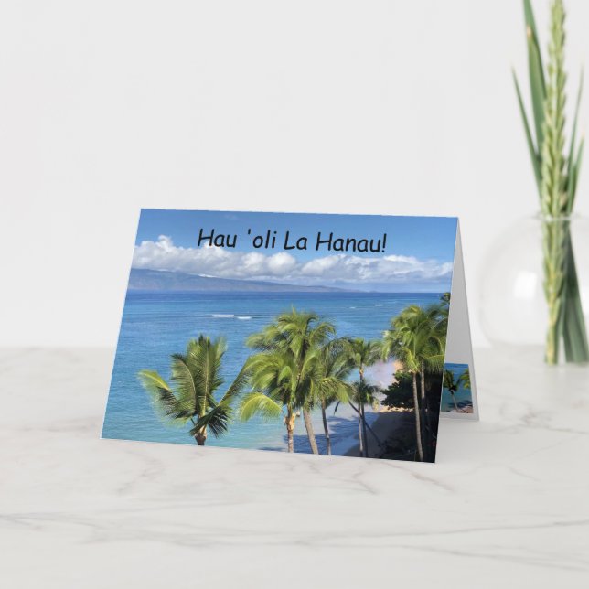 Carte Plage de Kahana (Devant)