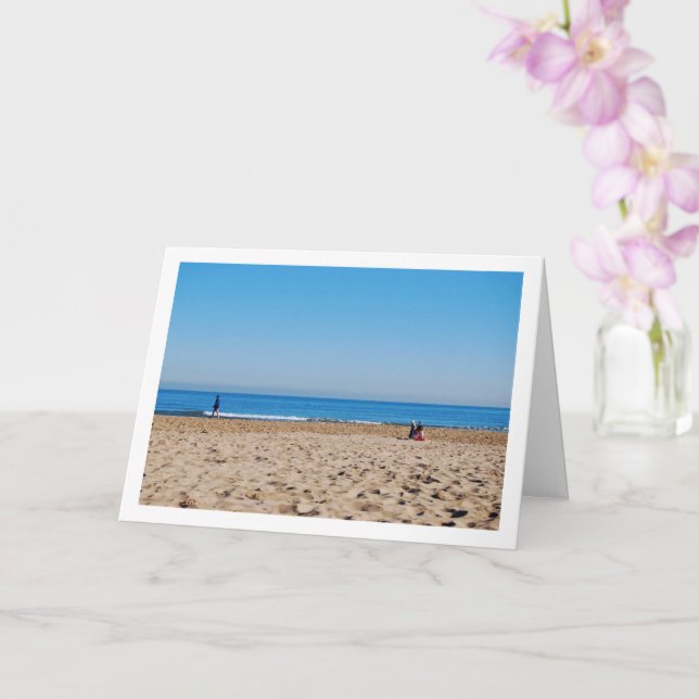 Carte Plage de Malvarossa, Valence, Espagne (Orchidée)