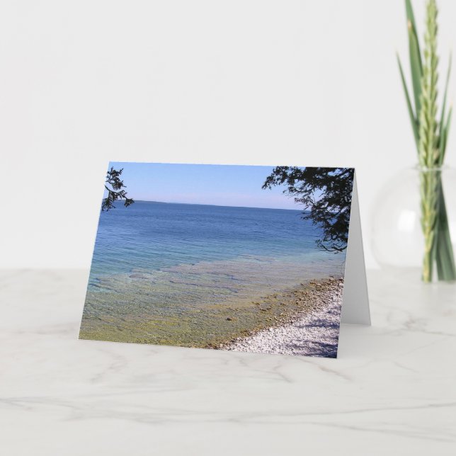 Carte Plage rocheuse (Devant)