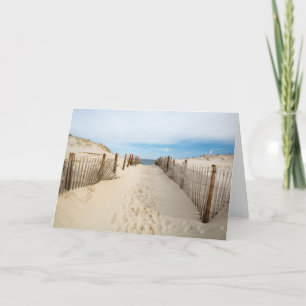 Carte Plage tranquille