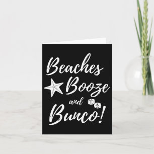 Carte Plages Booze Et Bunco Dice Été