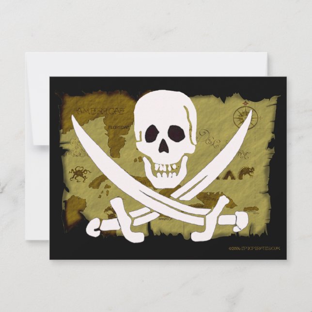 Carte Plan de jolly roger #10 (Devant)
