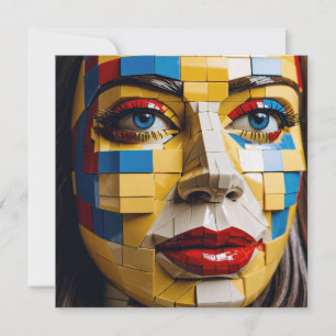 Carte "Plan de l'humanité" - Un portrait cubiste