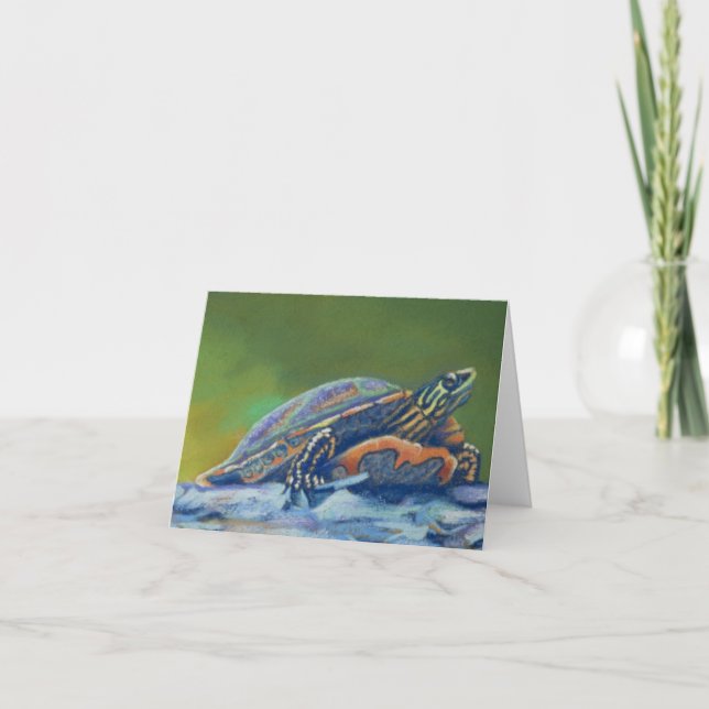Carte plan rapproché de la tortue du contreseing (Devant)