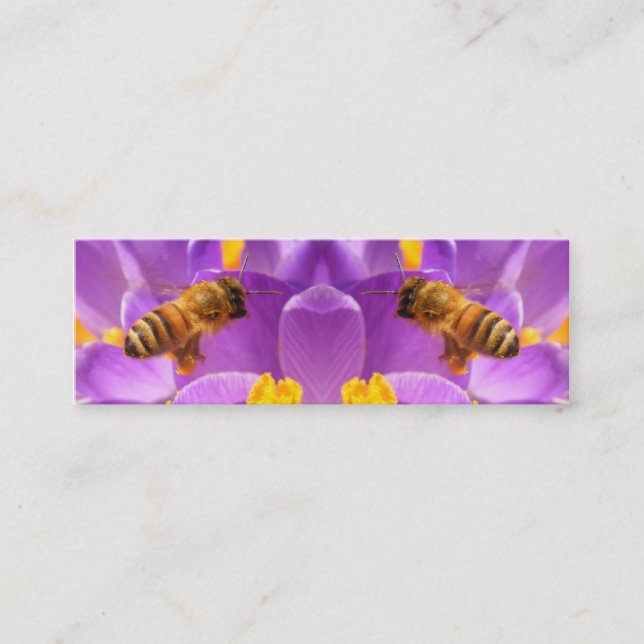 Carte planante de profil de ~ d'abeille (Devant)
