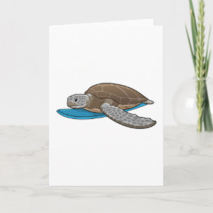 Carte Planche de surf Turtle Surfer