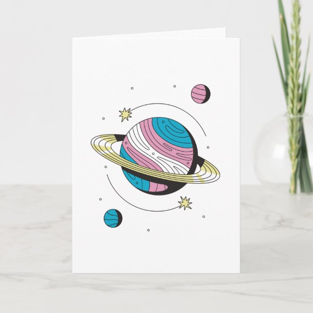 Carte Planète transgenre (Devant)