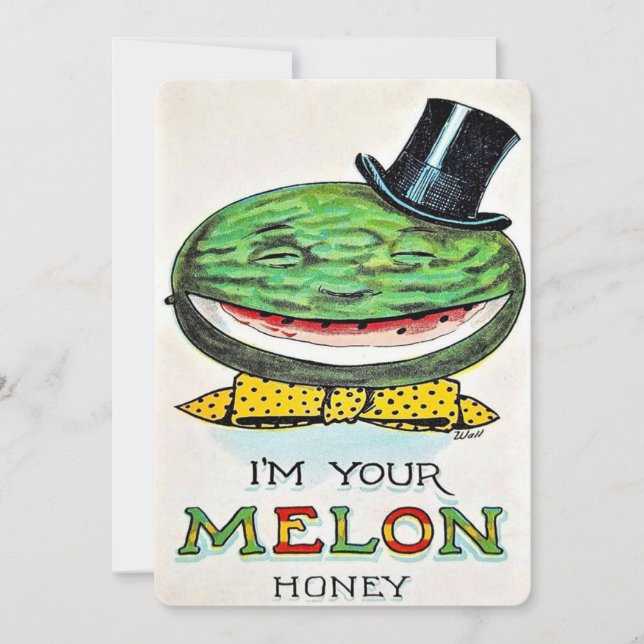 Carte Plante vintage (Devant)