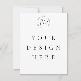 Carte plat 5,5 x 4,25