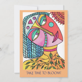 Carte plat "Bloom" Femmes de l'esprit