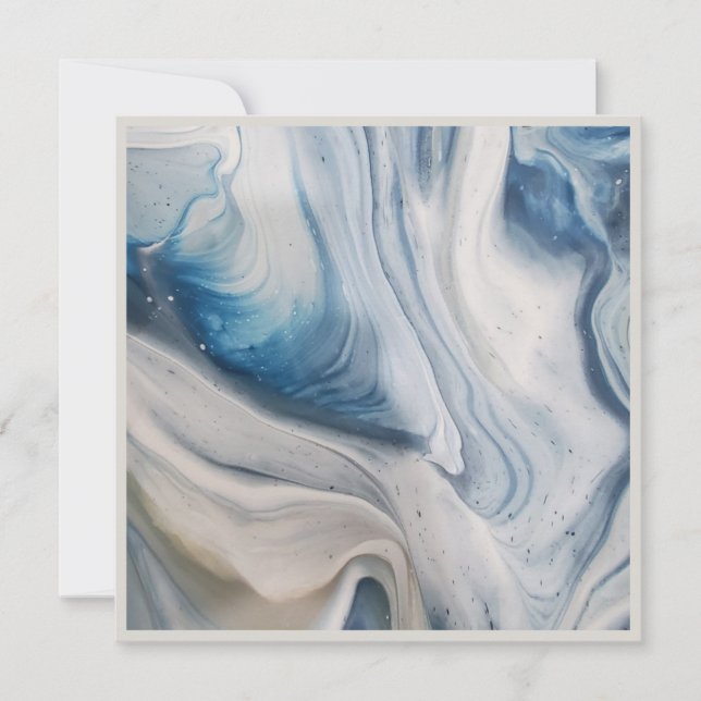 Carte plat carré (Devant)