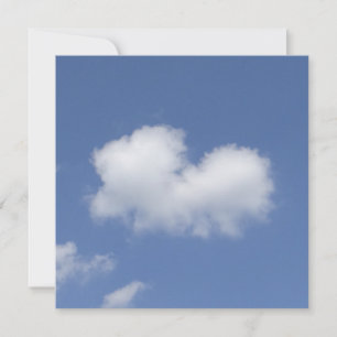 Carte Plat Coeur Cloud