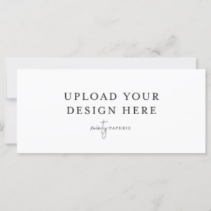 Carte plat de 4 po x 9 po - Paysage