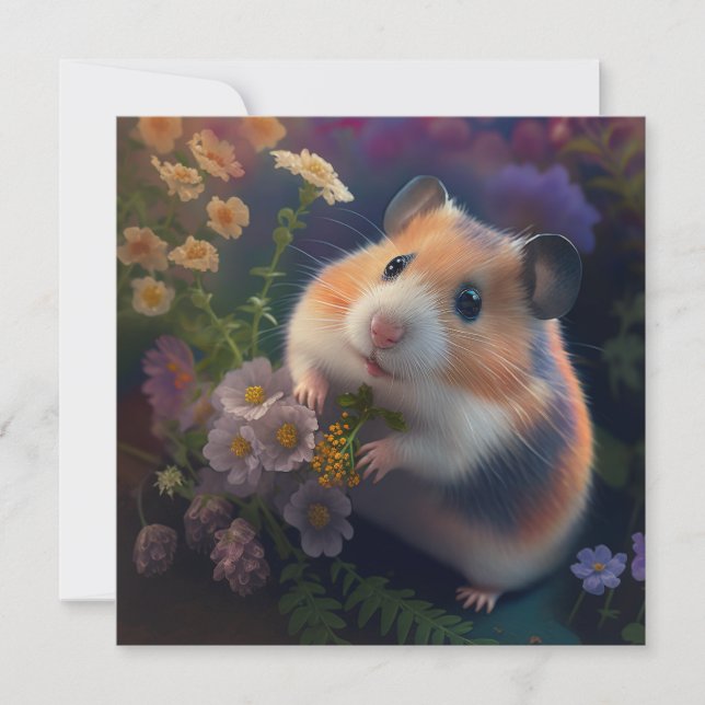 Carte plat Little Explorer Hamster (Devant)