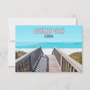Carte Plat Rosemary Beach Floride Gulf Coast