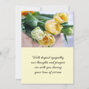 Carte plat Sympathy