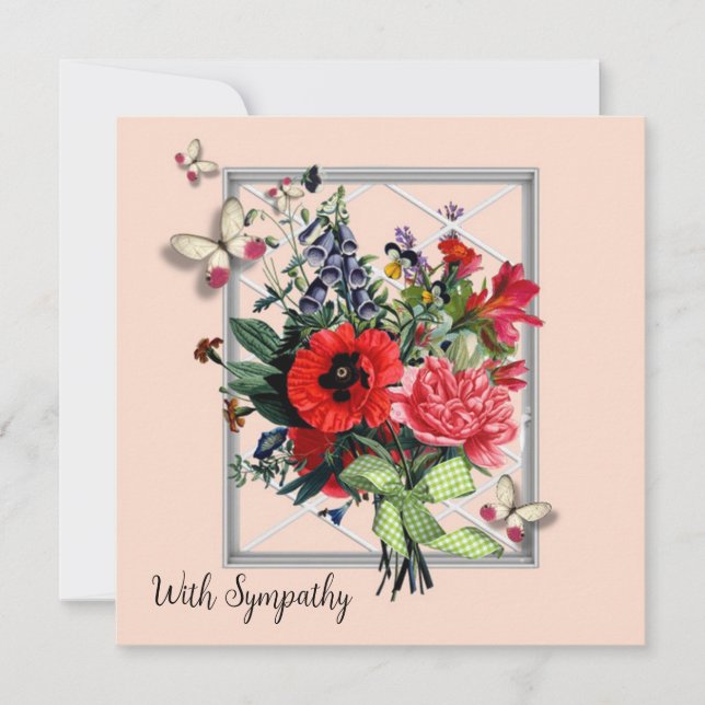 Carte plat Sympathy (Devant)