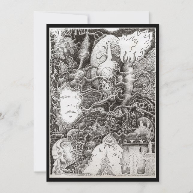 Carte plate du syndrome de suceur mental (Devant)