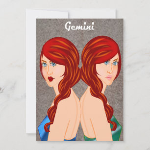 Carte plate Gemini