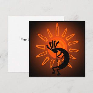 Carte plate Kokopelli Sun Bronzer